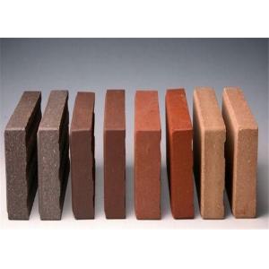 Light Weight Clay Brick Pavers Colorful for Outdoor Patio Flooring