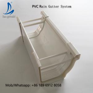 China Cheap Price Other Plastic Building Materials Type Rain Gutter Drainage System supplier
