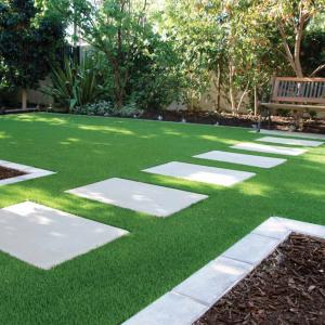 China 35mm Natural Looking Artificial Grass Turf High Density In Backyard supplier