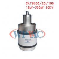 China 15~300pf 20KV Vacuum Variable Capacitor CKTB300/20/100 For Solar Panels Using on sale