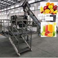 China Customized 1-2.5T/H  304 Stainless Steel Spiral Squeezing Juicer Machine For Coconut Meat on sale