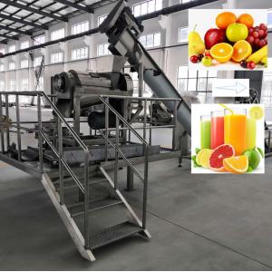 Customized 1 - 2.5T/H 304 Stainless Steel Spiral Squeezing Juicer Machine For Coconut Meat