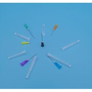 China Green Yellow Disposable Injection Syringe And Needle Inclined Out Diameter 3mm 11G supplier