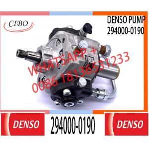 China high quality pump 294000-0190 for HINO high pressure diesel fuel pump 294000-0190 injection pump supplier