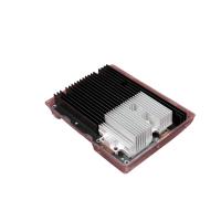 China Silver Anodize Aluminum Extruded Heat Sink Thermal Resistance For Computer on sale