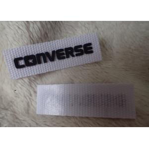 Converse 3D Silicone Logo Patches Black Soft For Clothing Neck Label