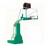 Arm Length 3.35M Basketball Hoop Stand With Toughened Glass Backboard Material