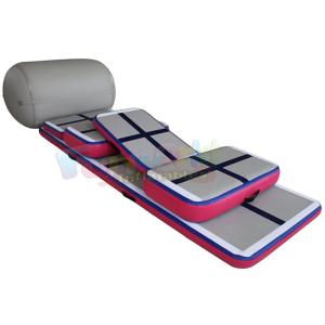China Taille adaptée aux besoins du client par ensemble gonflable ROHS de voie de dégringolade de tissu de point de baisse supplier