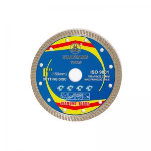 China 6 150mm 4.33 110mm Diamond Tile Cutting Blade For Jigsaw 22.23mm on sale 