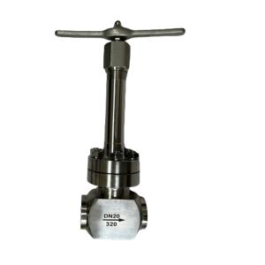 China DJ61F-50P Cryogenic Globe Valve with 5.0Mpa Maximum Pressure and -196°C to +80°C Temperature Range for LNG/LOX Applications wholesale