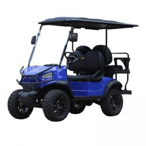 China Equipped Standing Postion of Tail Caddie 2023 Golf Cart Low Speed Car with 4 Seats supplier