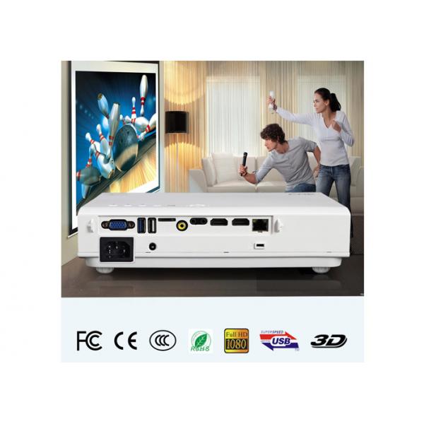 Buy cheap Home Theater LED DLP Projector 1080p , Short Throw Wifi Portable HD Video Projectors from wholesalers