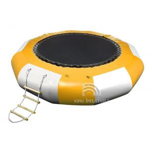 China Water Trampoline Inflatable Water Toy Bouncers Recreation Rental Jump Floating Trampolines supplier