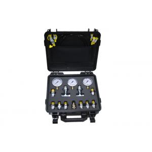 China Excavator Spare Parts Hydraulic System Diagnostic Testing Kit Digger Pressure Gauge supplier