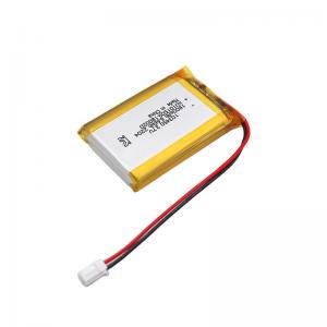 China Rechargeable Li Lithium Polymer Batteries 103450 3.7 V 1800mah Lipo Battery supplier