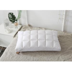 China 74cm 240G Duck And Goose Feather Pillows Cotton Home Textiles supplier
