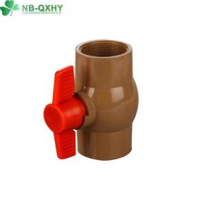 Optional Handle PVC Ball Valve Compact Design for Long-lasting Irrigation