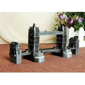 China Table Decoration World Famous Building Model / London Tower Bridge Model supplier