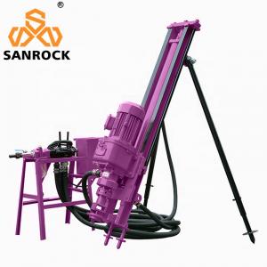 China Portable Hydraulic Borehole Drilling Rig Mining Pneumatic Small DTH Drilling Rig Machine supplier