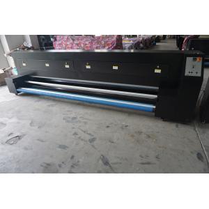 China Large Format Heat Sublimation Machine Color Fixation Unit Automatic Feed And Take Up System supplier