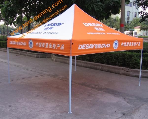 Outdoor Iron Frame Logo Printed Advertising Promotion Pop Up Foldable Tent