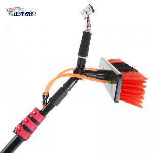12ft Extended Handle Cleaning Brush Aluminum Telescopic Sweeping Brush