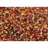 China Decorative Grade 3 Chunky Glitter Paper Color Mixed 12*12 Inch Size wholesale