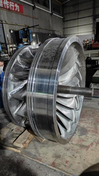 45cm-180cm Runner Range Hydro Turbine Runner with Multiple Blades