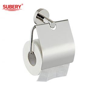 Bathroom accessories Single Toilet Roll Paper Holder SUS304 polished chrome OEM ODM