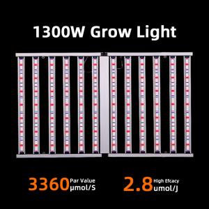 China 1300W Full Spectrum UV And IR Grow Light 2 Channel LED Grow Lamp For Plants LED Grow Lights For Vertical Farming (Luz de crescimento LED para plantas) supplier