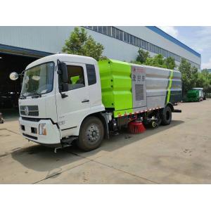 China Dongfeng 9000 Liters Water Mechanical Sweeper Truck , 9 Ton Street Washing Truck supplier