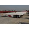 30T Capacity 40ft 2 axles ISO Semi FlatBed Container Truck Trailer