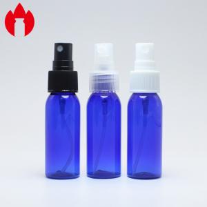 China Blue 30ml Plastic Pump Spray Bottle With 18mm Pump supplier