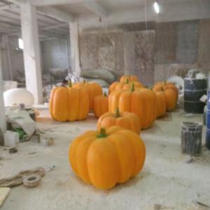 China large event party celebration  pumpkin statue  for Halloween event party deoration by foam material supplier