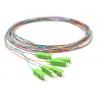 SC/APC Pigtail Fibra Optical 6 Fiber SM Multi Color 3 Meters Length ROHS