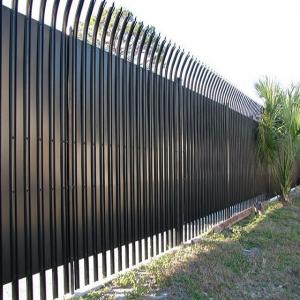 Cheap Low Price Second Hand Galvanized Security Steel Residential Security Palisade Fence Price