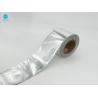 Food Grade Silvery Aluminum Foil Wrapping Paper For Cigarette Inner Package