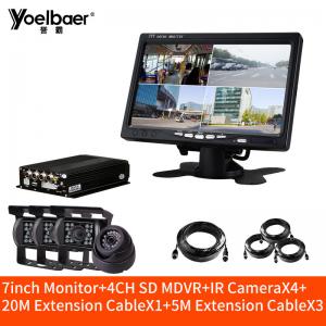 720P Mobile DVR System Support WiFi GPS MDVR Support SD Card Loop Recording