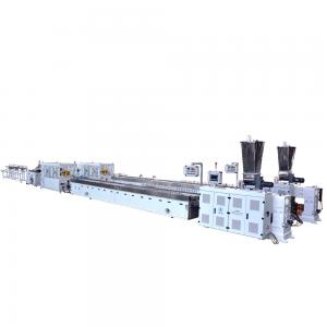 China Plastic PVC Profile Exrusion Machine PLC Control System Siemens Motor supplier