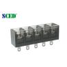 20-8AWG High Voltage Power Terminal Blocks With Plastic Cover 40A Brass 2-12 Poles
