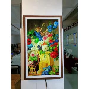 32 /43/55 Inch Wall Mounted Digital Signage Wooden Frame