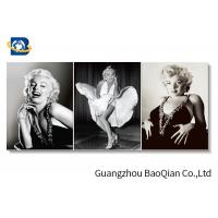 China Marilyn Monroe Movie Star Poster For Home Wall Decoration , 3d Flipped Picture on sale