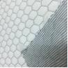China Hexagonal Air Layer Lightweight Polyester Fabric Plain Style 350GSM Weight wholesale