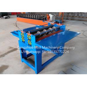 Professional Electric Simple Color Steel Metal Sheet Coil Slitting Machine 2 Years Warranty