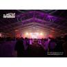 5000 People Large Transparent Event Marquee With Clear Roof Cover For Parties