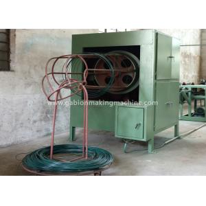 PVC Coated Gabion Mesh Machine , High Speed PVC Coating Line Stable Output