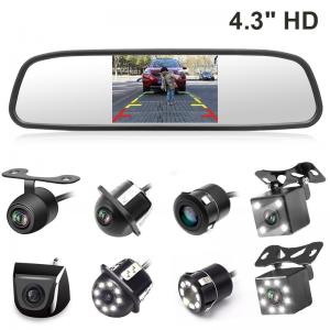 China Auto Parking Reverse Camera Mirror PAL / NTSC Compatible Video System supplier