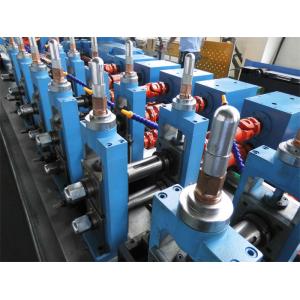 China Galvalized Steel ERW Pipe Making Machine Black Steel ERW Welded Pipe Mill Line HG 50 supplier
