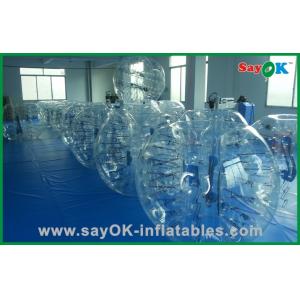 China Soccer Inflatable Games Funny Inflatable Sports Games Transparent Inflatable Walk Zorb Ball supplier