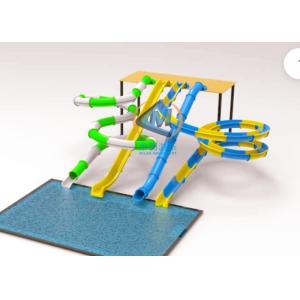 China Commercial Swirly Water Slide Outdoor Spiral Slide Funny Low Maintenance For Leisure wholesale